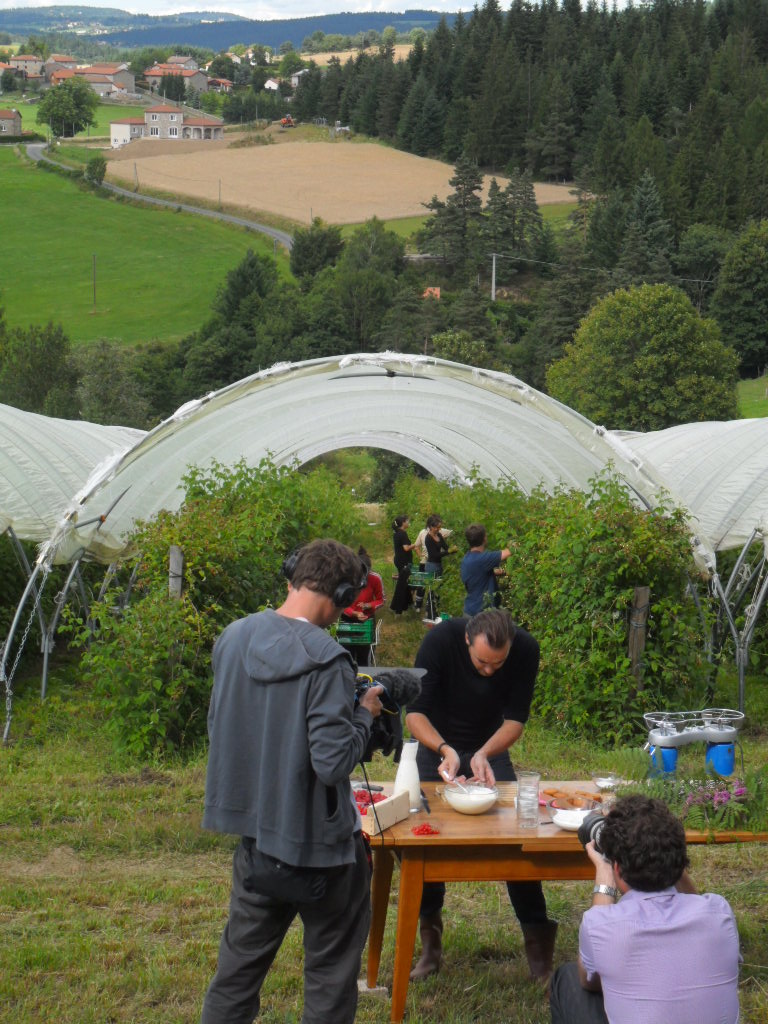 Cyril Lignac au travail