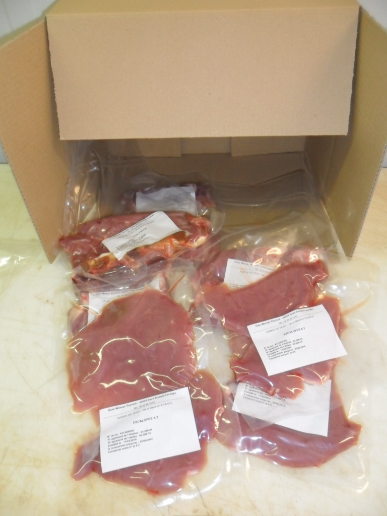 présentation d'un colis